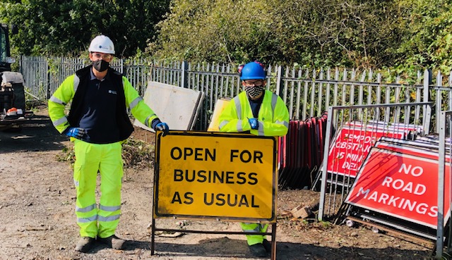 Bob at Skanska Totton depot