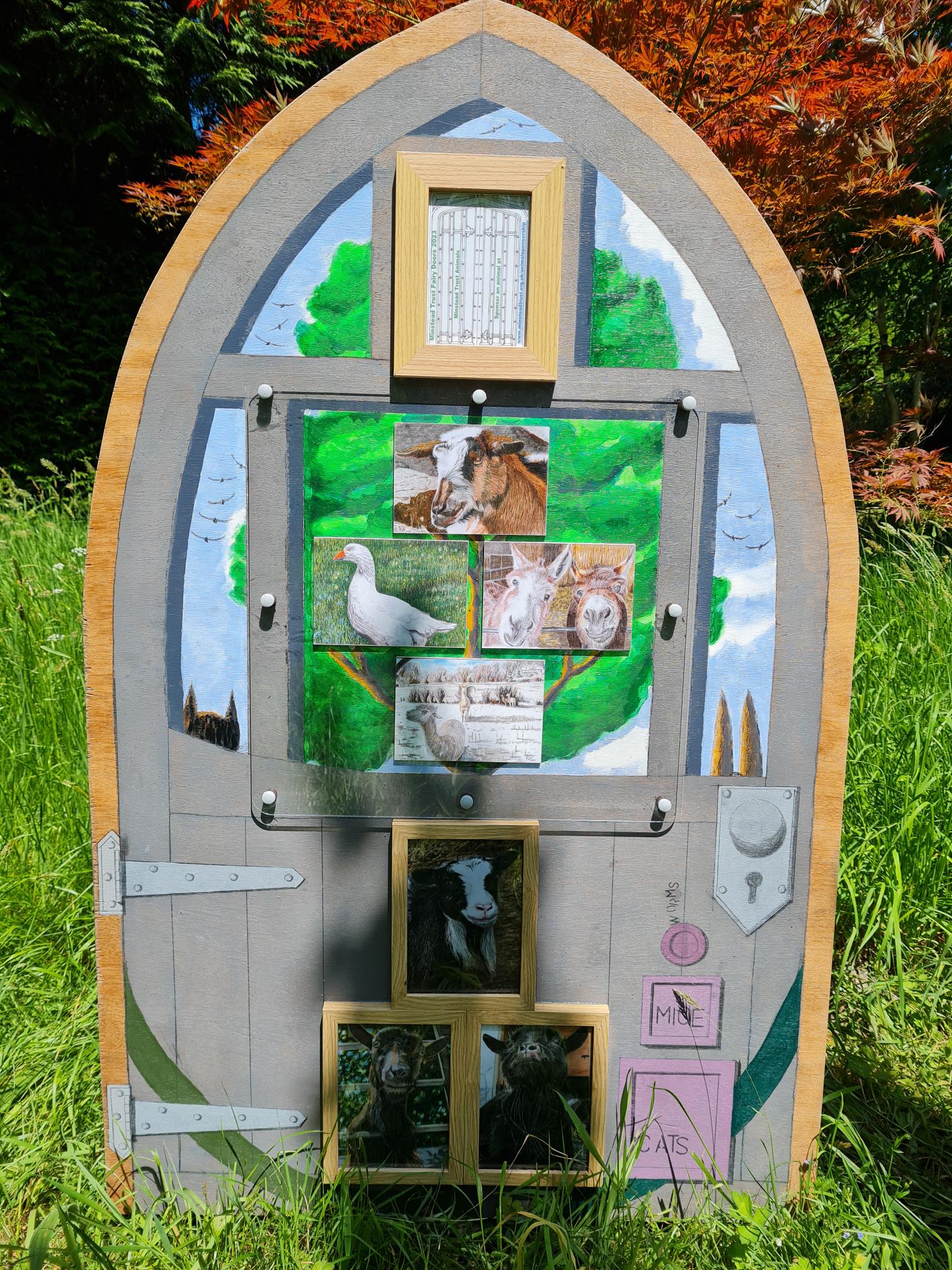 Minstead Animals The Artists' Fairy Doors - Minstead Trust