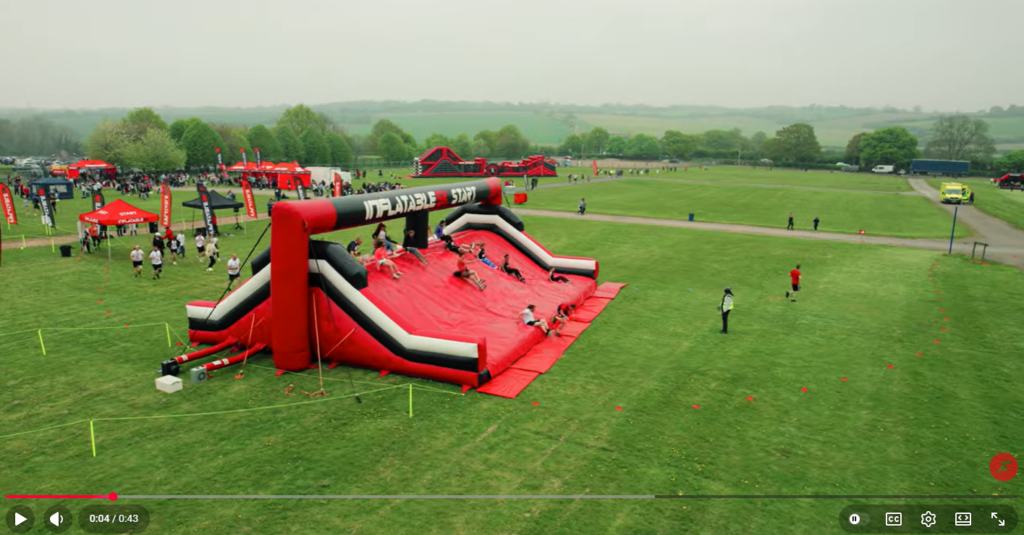 Inflatable video screenshot