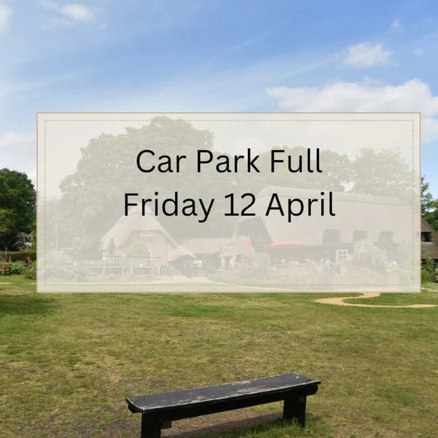 **Friday 12 April - car park full**

Our car park has now reached capacity and we are not accept walk-ins at present.

Please only arrive at the gardens if you have pre-booked your visit