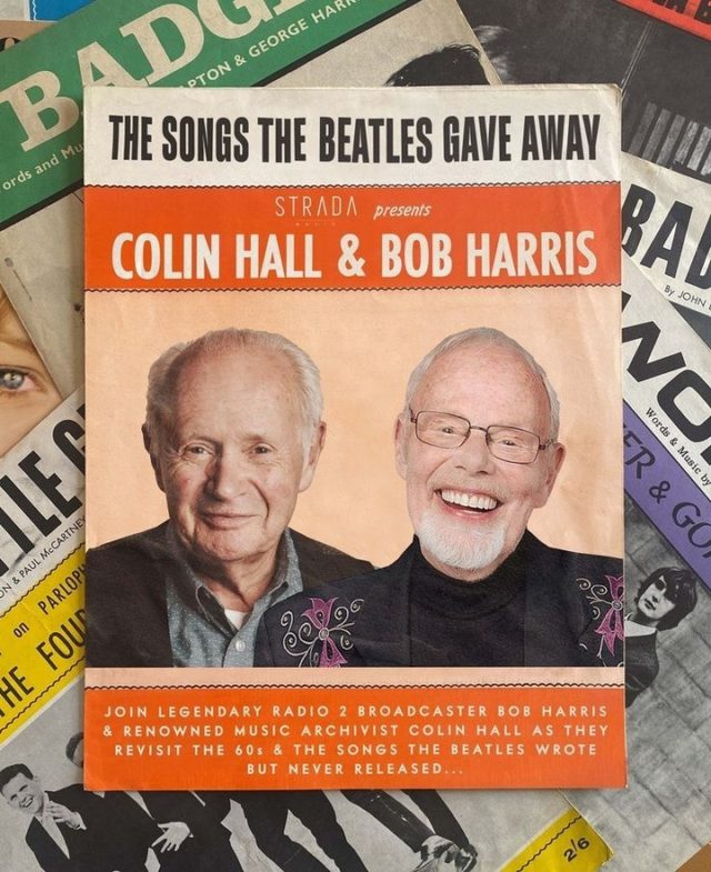 BBC’s Bob Harris and author/music journalist Colin Hall set out upon an intimate speaking tour based around their mutual love and appreciation of The Beatles, including rare archives from Bob Harris’ collection of interviews with Lennon & McCartney.

On a tour that will bring them to Hanger Farm, this show benefits from the charisma of two great presenters, and the stunning music of 'The Songs The Beatles Gave Away'. 

📅 April 21st @ 7:30pm
📍 Hanger Farm Arts Centre, Totton
🎟️ Book tickets here: https://buff.ly/3RNrb0S or call us on 023 8066 7683.

#LiveEntertainment #LiveMusic #LiveMusicTotton #LiveMusicSouthampton #LiveEntertainmentTotton #LiveEntertainmentSouthampton #WhatsOnHampshire #HampshireEvents #HangerFarm #Totton